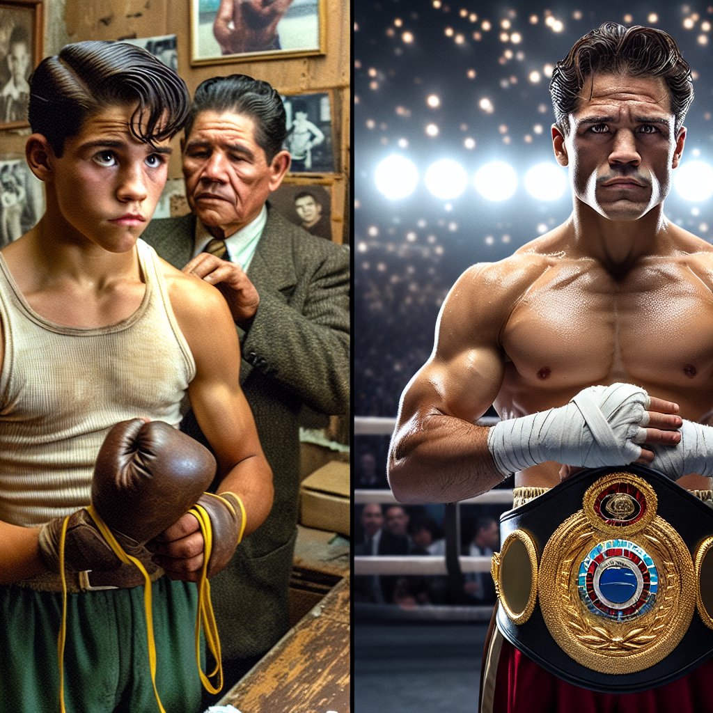 news_merchant's tweet image. 🌟 Before and after: The transformation of a fighter from their first day in the gym to holding the championship belt high.The journey is tough, filled with sweat, blood, and tears but oh, so worth it.

#TransformationTuesday #BoxingJourney.
