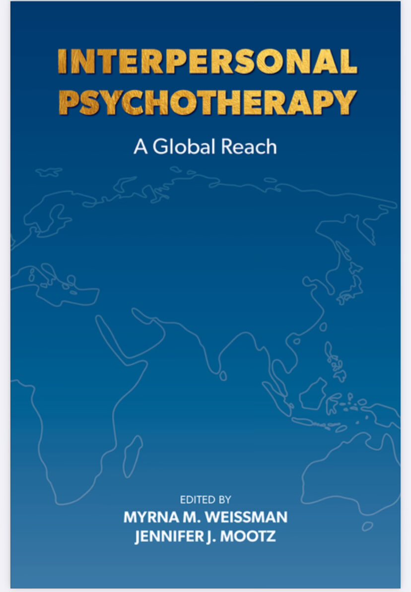 Great to see Myrna Weissman and Jennifer Mootz launch a free open access book on the global reach of IPT including many amazing contributions from IPT-UK members! 👏👏👏 Free online copy here 👉! fdslive.oup.com/www.oup.com/ac…