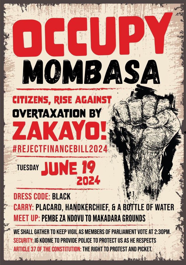 I wake up everyday at 4am to work for 12-16 hours. I pay 40% of my income as direct taxes. I pay another 30% as taxes on everything I buy. The remaining 30% I pay for services like education, health, security, which Ruto's gov't has failed to provide. #REJECTFINANCEBILL2024