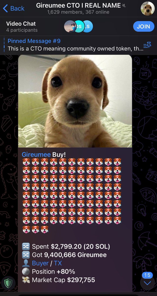 <a href="/KingOnEth/">KING</a> A lot of those people with less than 5k followers in #Gireumee. Come check it out. 20 sol clips being bought at the bottom.