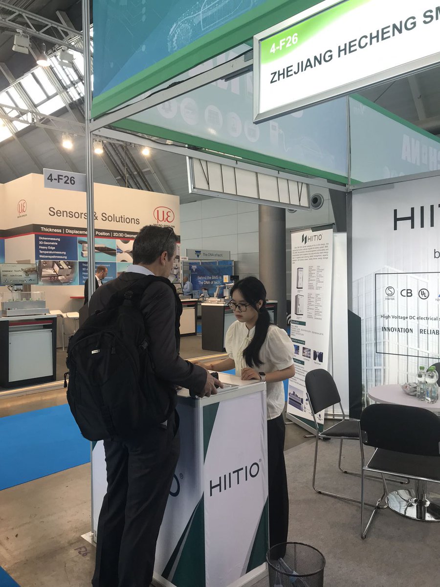 nJtW0Y9KzVbXKZO's tweet image. First day at The Battery Show Europe concluded successfully! We showcased the latest innovations in DC contactors and DC fuses for charging solutions, receiving widespread attention and positive feedback. #BatteryShowEurope #DCContactor #DCFuses #ChargingSolutions