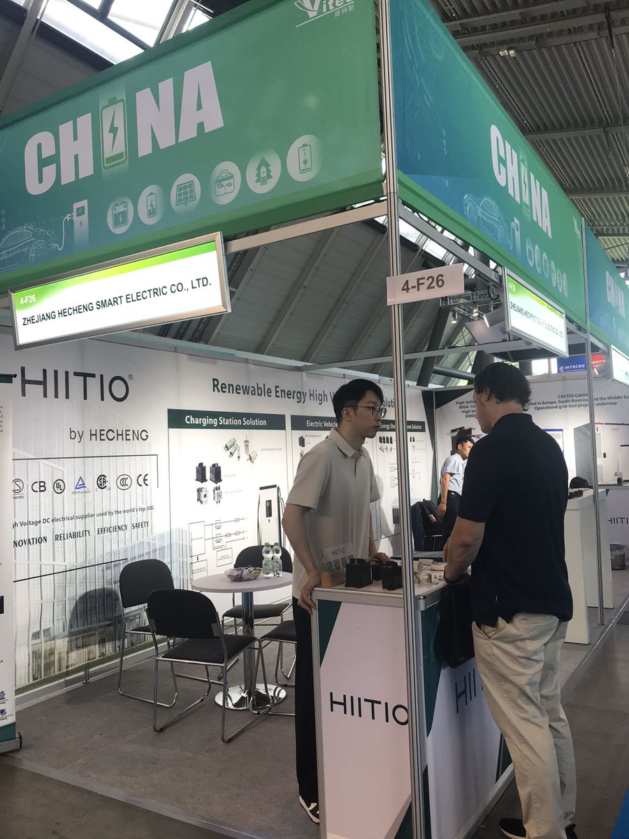 nJtW0Y9KzVbXKZO's tweet image. First day at The Battery Show Europe concluded successfully! We showcased the latest innovations in DC contactors and DC fuses for charging solutions, receiving widespread attention and positive feedback. #BatteryShowEurope #DCContactor #DCFuses #ChargingSolutions
