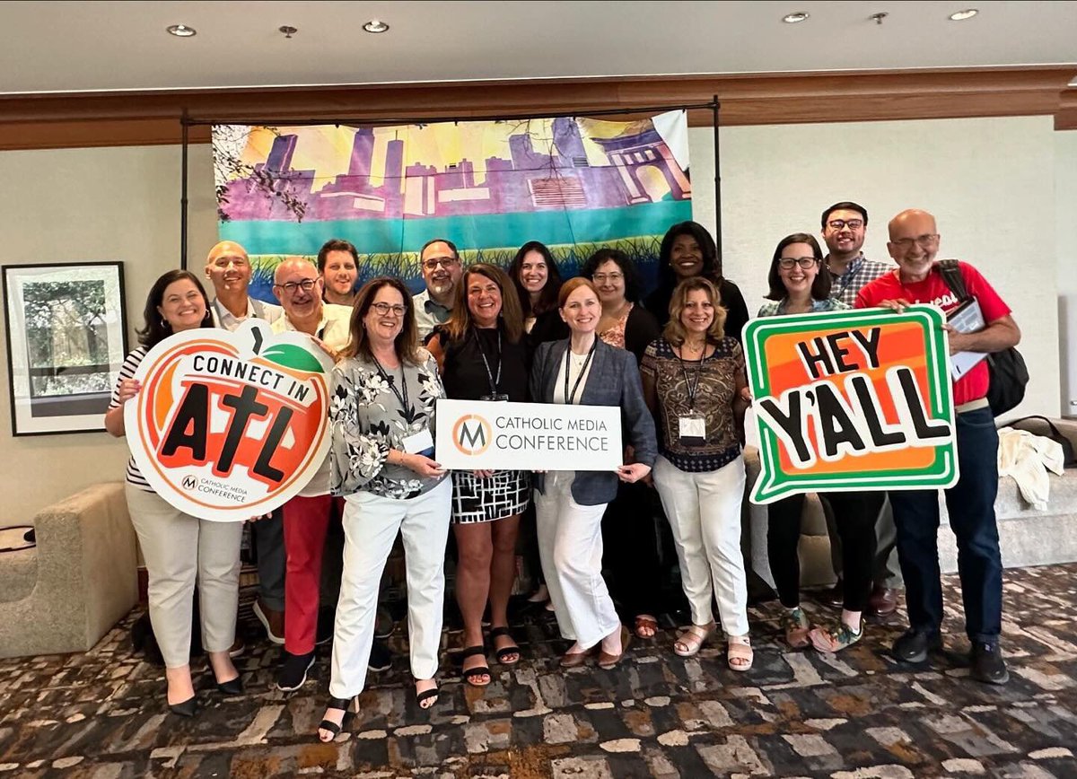 PaulaGwynnGrant's tweet photo. Proud to serve as Vice President of our Board of Directors of The Catholic Media Association
I’m back in Atlanta for this year’s conference!
@CM_Association #ATL #CMC2024
#CMC2024ATL #CatholicCommunicators https://t.co/eEl7MOgMpn