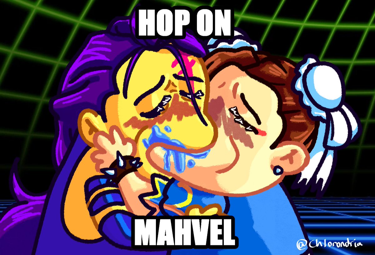 Chlorondria's tweet image. Yuri versions
#MVC2isFree #marvelvscapcom