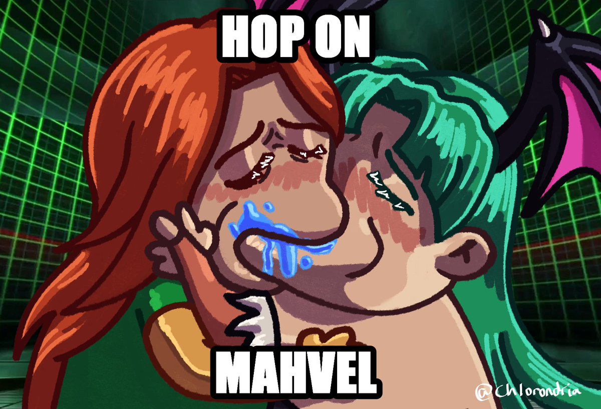 Chlorondria's tweet image. Yuri versions
#MVC2isFree #marvelvscapcom