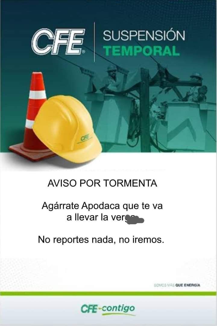 Lo siento por #Apodaca