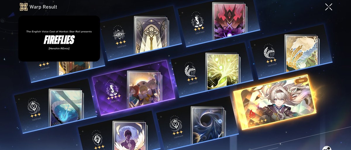 dumbashmulti's tweet image. I just pulled firefly in 20 pulls on EXTREME low pity and won the 50/50! 🥹 (pulled jingliu 10 single pulls earlier)

My ritual - go to firefly secret base, play the fireflies cover the va's did and only have trailblazer on your team! 
#HonkaiStaRrail #FireFly