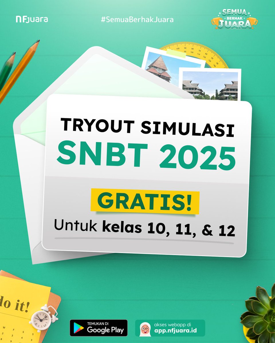 NF Juara | Bimbel SNBT UTBK 2026 tweet media