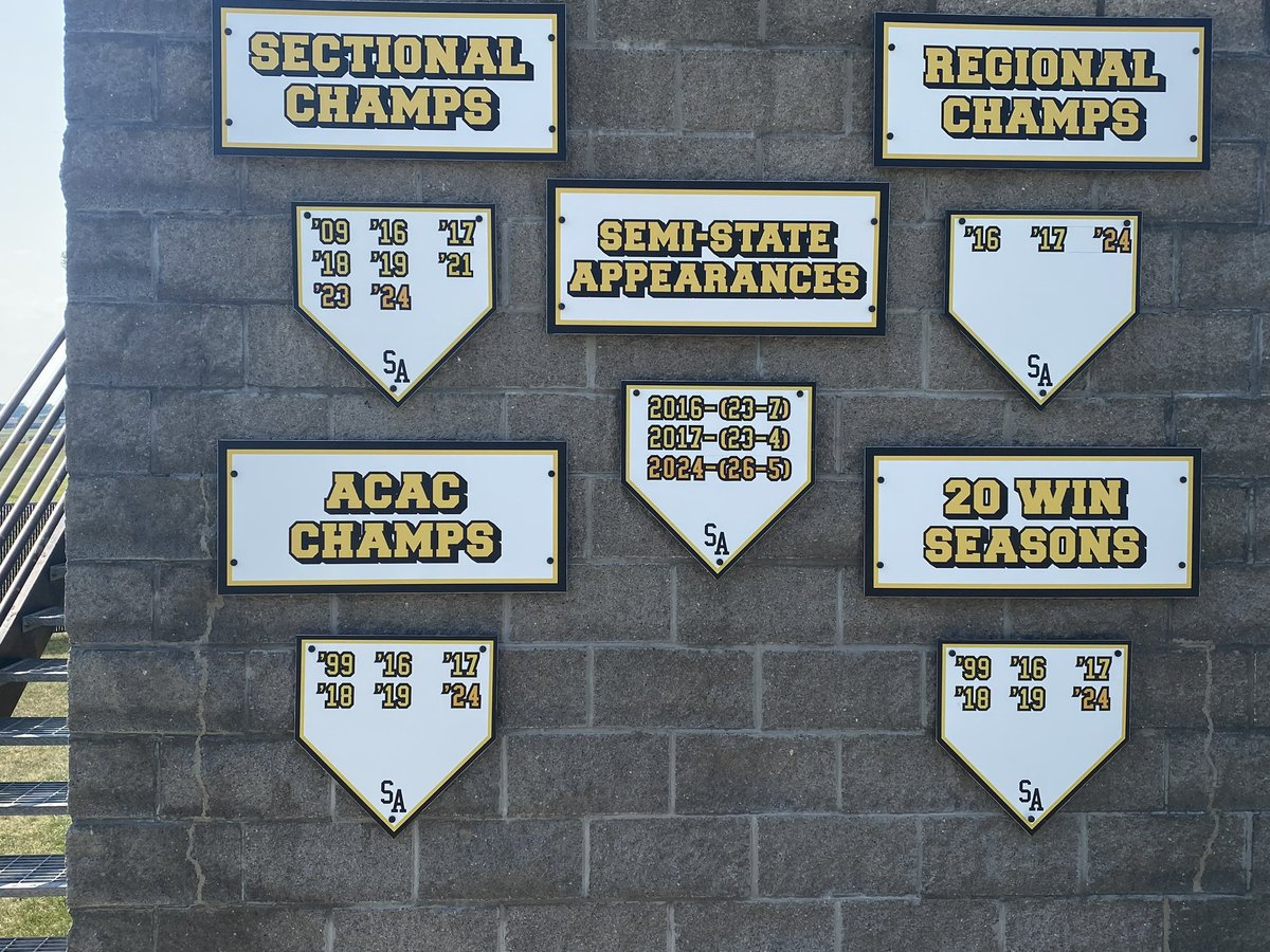 Leaving their mark.