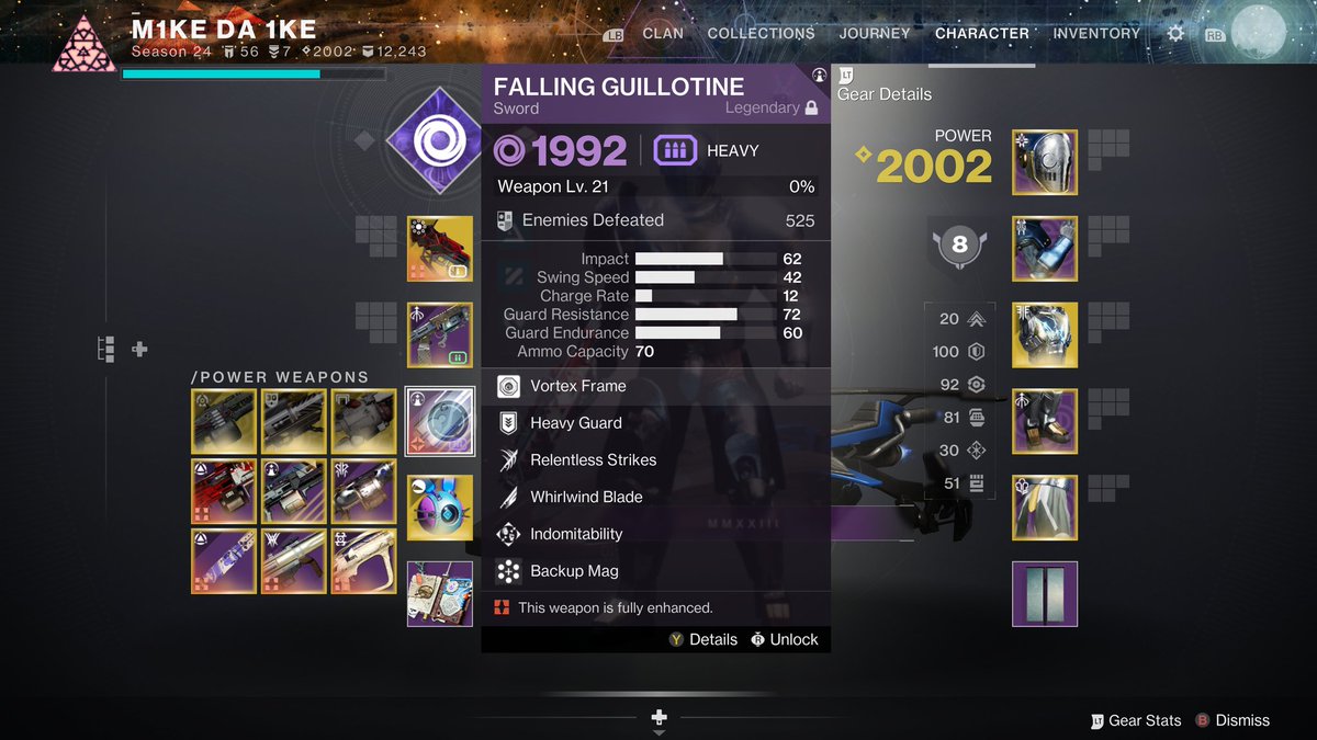 M1KE_DA_1KE's tweet image. Please help! I just spent a ton of materials to enhance this sword and now it&apos;s not showing the perks as enhanced and when I try to click on them to enhance them nothing happens!