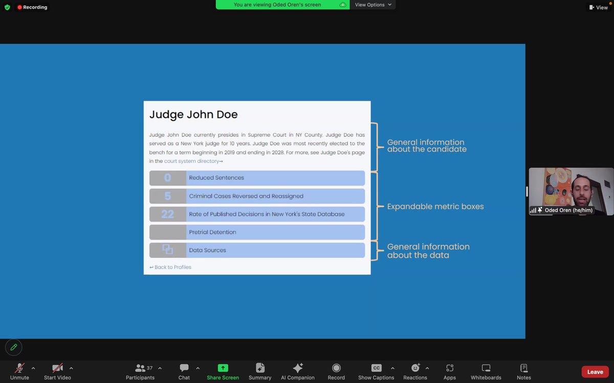 CODA LES (@coda_les) on Twitter photo Happening now: <a href="/scrutinize_org/">Scrutinize</a> presenting their judicial profile tool.
Check out their tool at scrutinize.org/judicial-profi… Happening now: <a href="/scrutinize_org/">Scrutinize</a> presenting their judicial profile tool.
Check out their tool at scrutinize.org/judicial-profi…