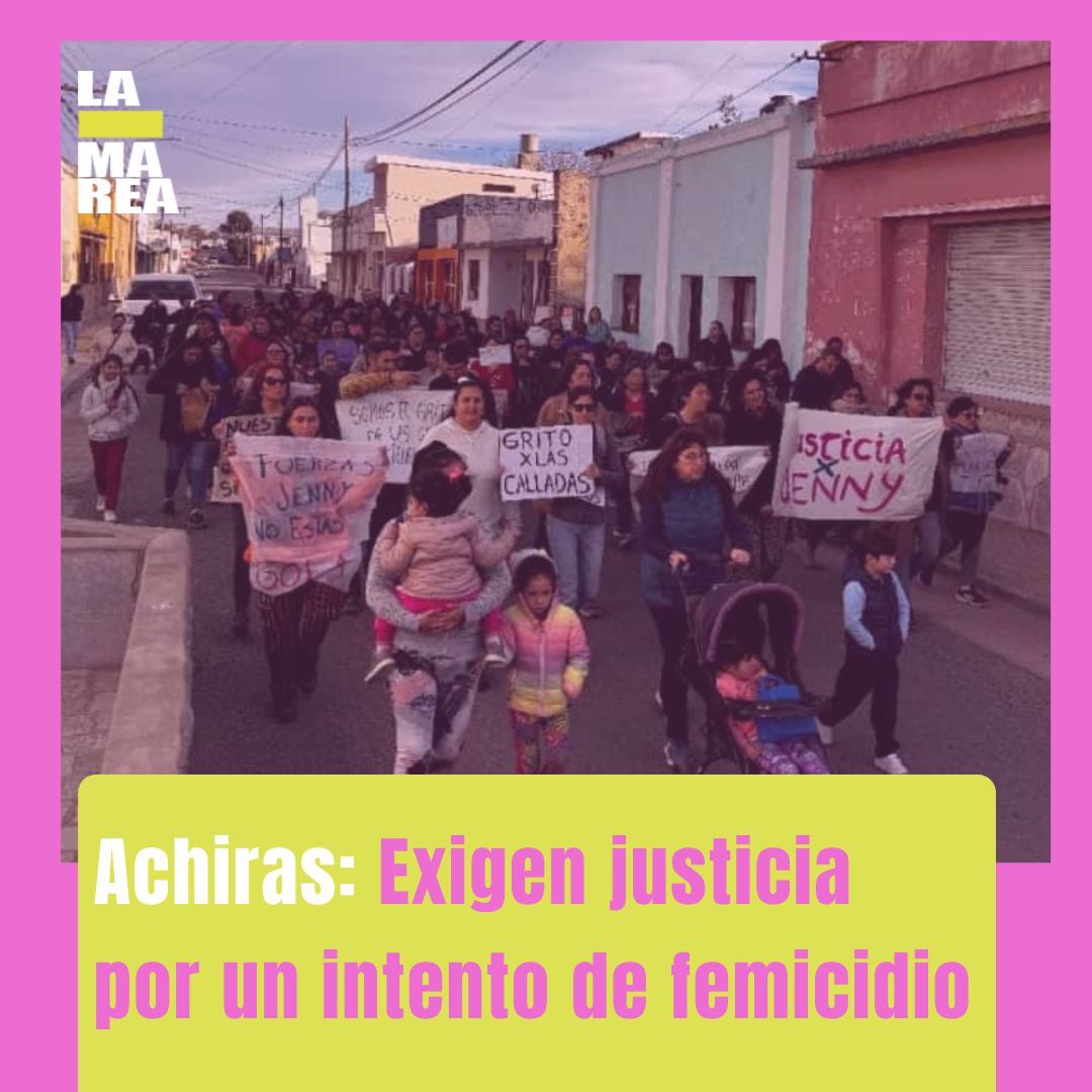 Achiras se moviliza por un intento de femicidio

El lunes hubo una manifestación por el intento de femicidio ocurrido el sábado 15 en la localidad, cuando Ricardo Domínguez, apuñaló a su ex pareja Jennifer Gómez, dejándola en grave estado de salud.

lamareanoticias.com.ar/2024/06/18/ach…