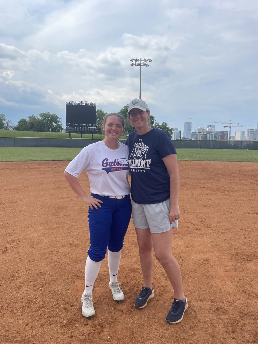 Karsyn Naue (@karsynnaue2025) on Twitter photo Outstanding camp today <a href="/BelmontSoftball/">Belmont Softball</a>!! It was great to get some catching, fielding and hitting reps and feedback from coach @lauramatthews12 and her staff!! Go Bruins!! 🐻🥎
<a href="/PMFalconSBall/">Perry Meridian Softball</a> <a href="/GatorsTrueblood/">Indiana Gators-Trueblood</a> <a href="/Coach_Gouker/">Adam Gouker</a> <a href="/UncommittedUTR/">Under The Radar 𝕏</a> <a href="/SBRRetweets/">Softball Recruiting Reposts</a> <a href="/sballrecruiting/">softballrecruiting</a> Outstanding camp today <a href="/BelmontSoftball/">Belmont Softball</a>!! It was great to get some catching, fielding and hitting reps and feedback from coach @lauramatthews12 and her staff!! Go Bruins!! 🐻🥎
<a href="/PMFalconSBall/">Perry Meridian Softball</a> <a href="/GatorsTrueblood/">Indiana Gators-Trueblood</a> <a href="/Coach_Gouker/">Adam Gouker</a> <a href="/UncommittedUTR/">Under The Radar 𝕏</a> <a href="/SBRRetweets/">Softball Recruiting Reposts</a> <a href="/sballrecruiting/">softballrecruiting</a>