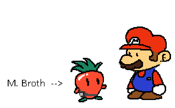 can there be a new paper mario game where supper mario broth is a partner on it