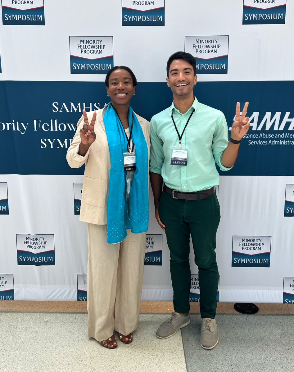 christian, m.a. 🏳️🌈🇩🇴 (@cnadames) on Twitter photo All smiles today celebrating the 50th anniversary of the #SAMHSAMFP2024 with my <a href="/APAMFP/">APA Minority Fellowship Program</a> crew! 🩵 All smiles today celebrating the 50th anniversary of the #SAMHSAMFP2024 with my <a href="/APAMFP/">APA Minority Fellowship Program</a> crew! 🩵