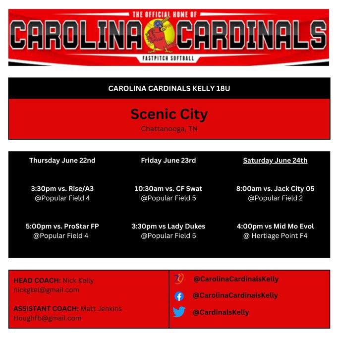 DilynnNorris's tweet photo. Can't wait to see y'all there!! @CardinalsKelly https://t.co/DmG1xp8HKw