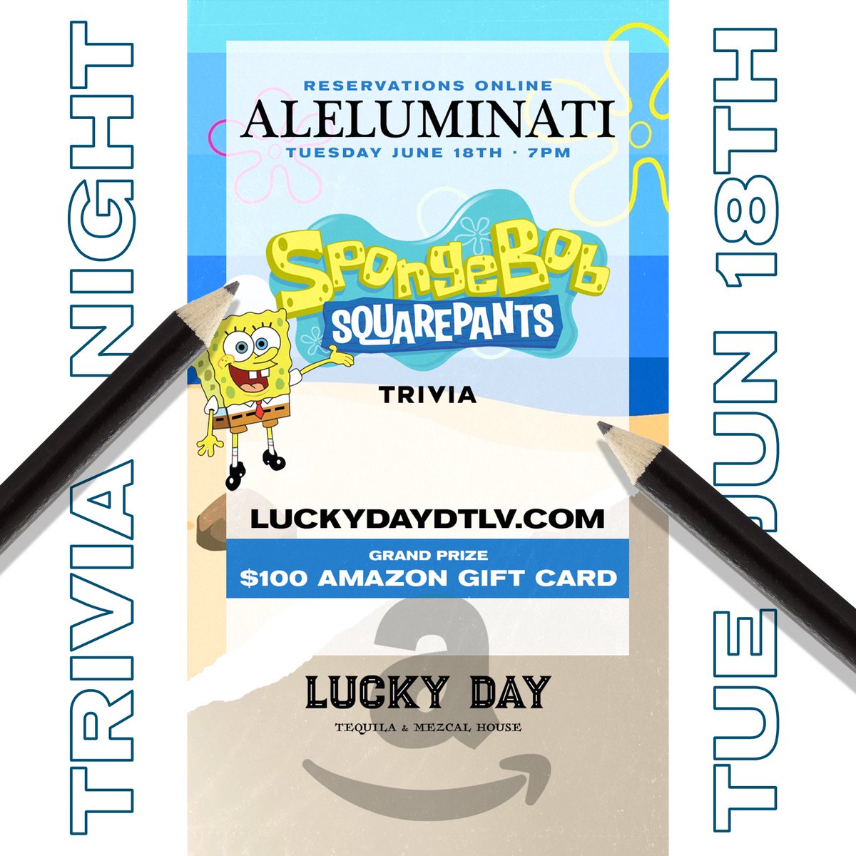 Tonight we have a trivia night I’m genuinely pumped about. Cohosted by <a href="/DjShaunLV/">DJ ShaunLV</a>