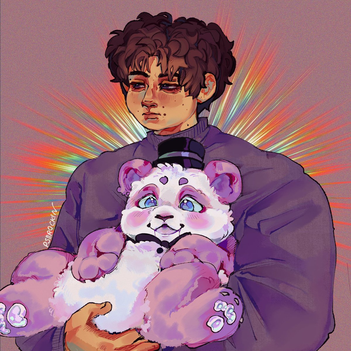 need to draw them again too so so badly he is such a good father #FNAF #Fivenightsatfreddys