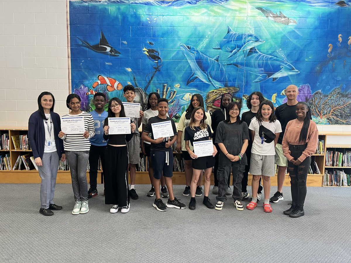 Jminchella2's tweet photo. Well done ambassadors! 🎉 You should be very proud of your accomplishments this year! A huge thank you to our Peel public Nurse Anita for the wonderful luncheon and certificates for our leaders! 🙌 @HCMaltonDPCDSB https://t.co/7Y1xWWXLHq