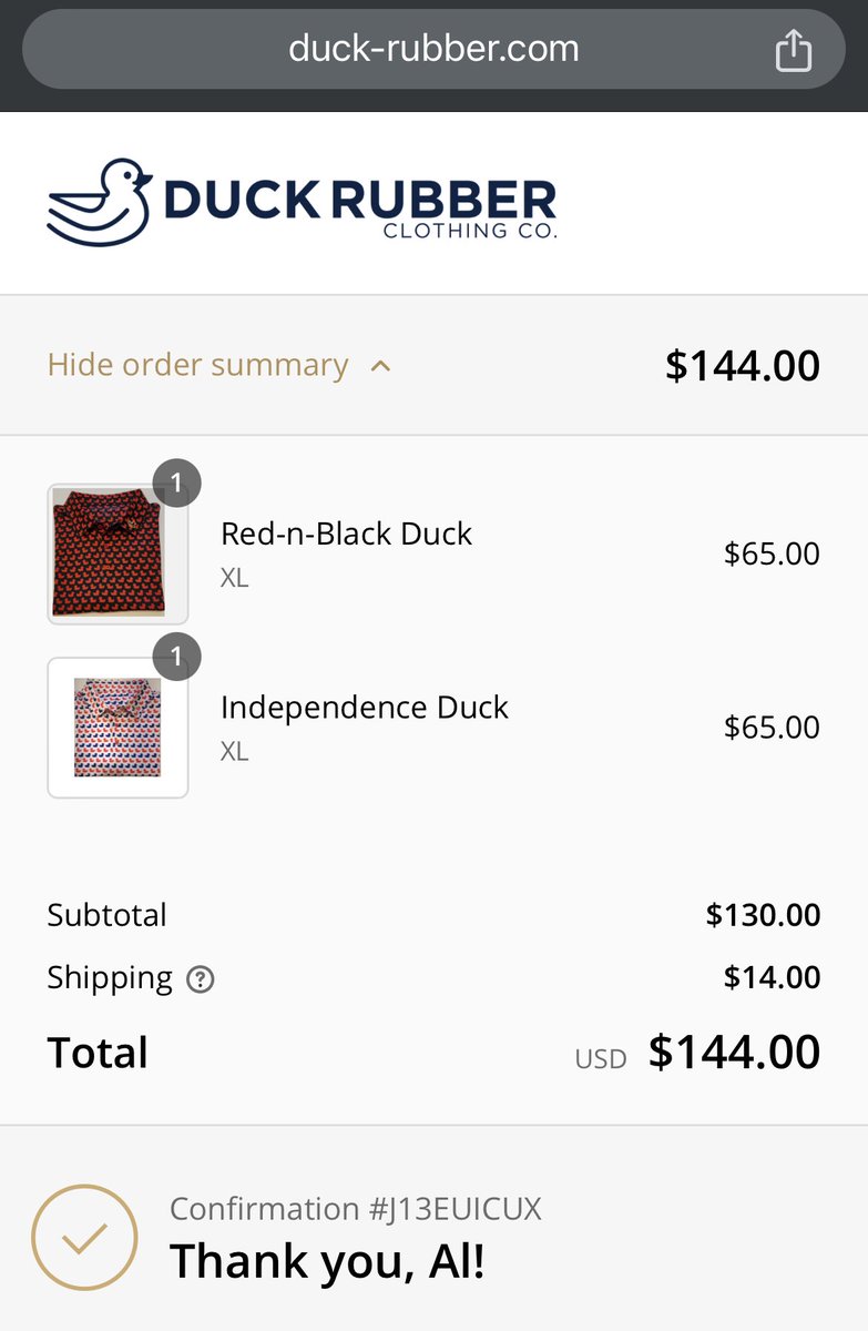 He blessed me with the OG Yellow and I wore it on Father’s Day. Top 3 most comfortable shirt I’ve ever worn. Stretchy &amp; Breathable in all the right ways. I had to order the other two that night.

Order yours now! duck-rubber.com

#findyourflock
#duckrubber