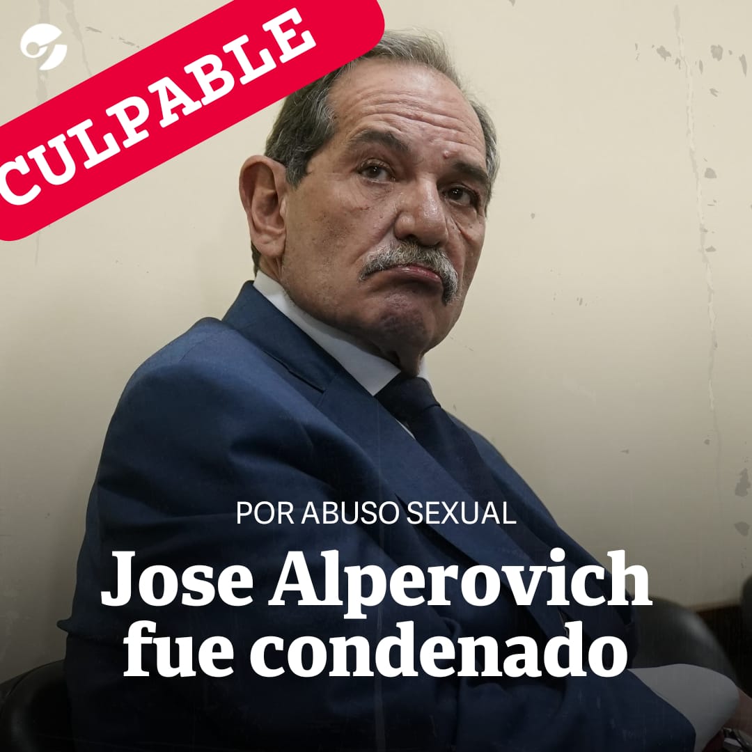 #Alperovich El hombre que se creía dueño de #Tucuman. Un icono de la corrupción, ambición desmedida y el caudillismo político. 
Hoy condenado por #AbusoSexual a 16 años de prisión e inhabilitación perpetua para cargos públicos.
#Justicia #Culpable #CarcelComun