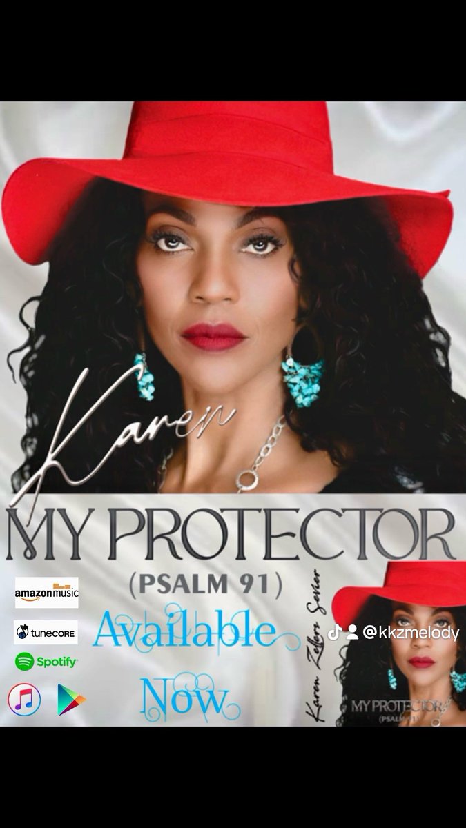 KarenSevier's tweet photo. “My Protector" (Psalm 91) New Release! Day 4🎶 Thank you for all the amazing support and love you've shown so far. If you haven't yet, be sure to stream it on your favorite digital platform. #MyProtector #Psalm91 #HeWhoDwells
https://t.co/vnKI2JxyoO https://t.co/fFfXWxoVAb