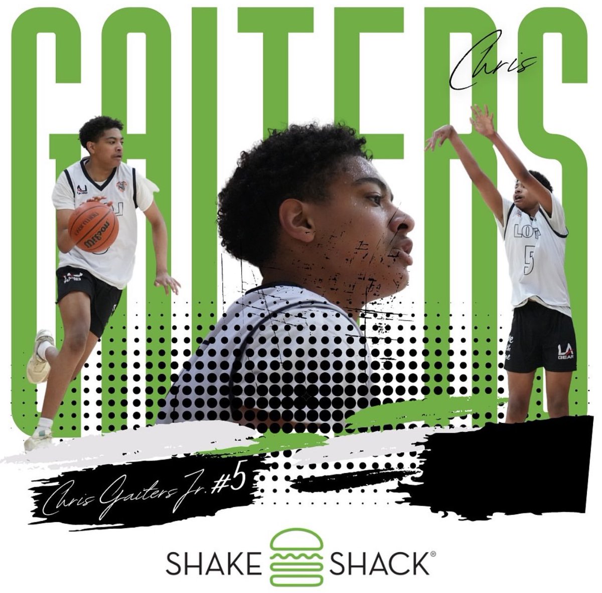 🚨SHAKE SHACK PLAYER OF THE TOURNAMENT🚨

This weekend, Chris Gaiters Jr. put on a show with his incredible shot creation and deadly 3-point shooting! 🎯🔥

Chris’s ability to find and make shots was a game-changer. Your performance was nothing short of spectacular, Chris!