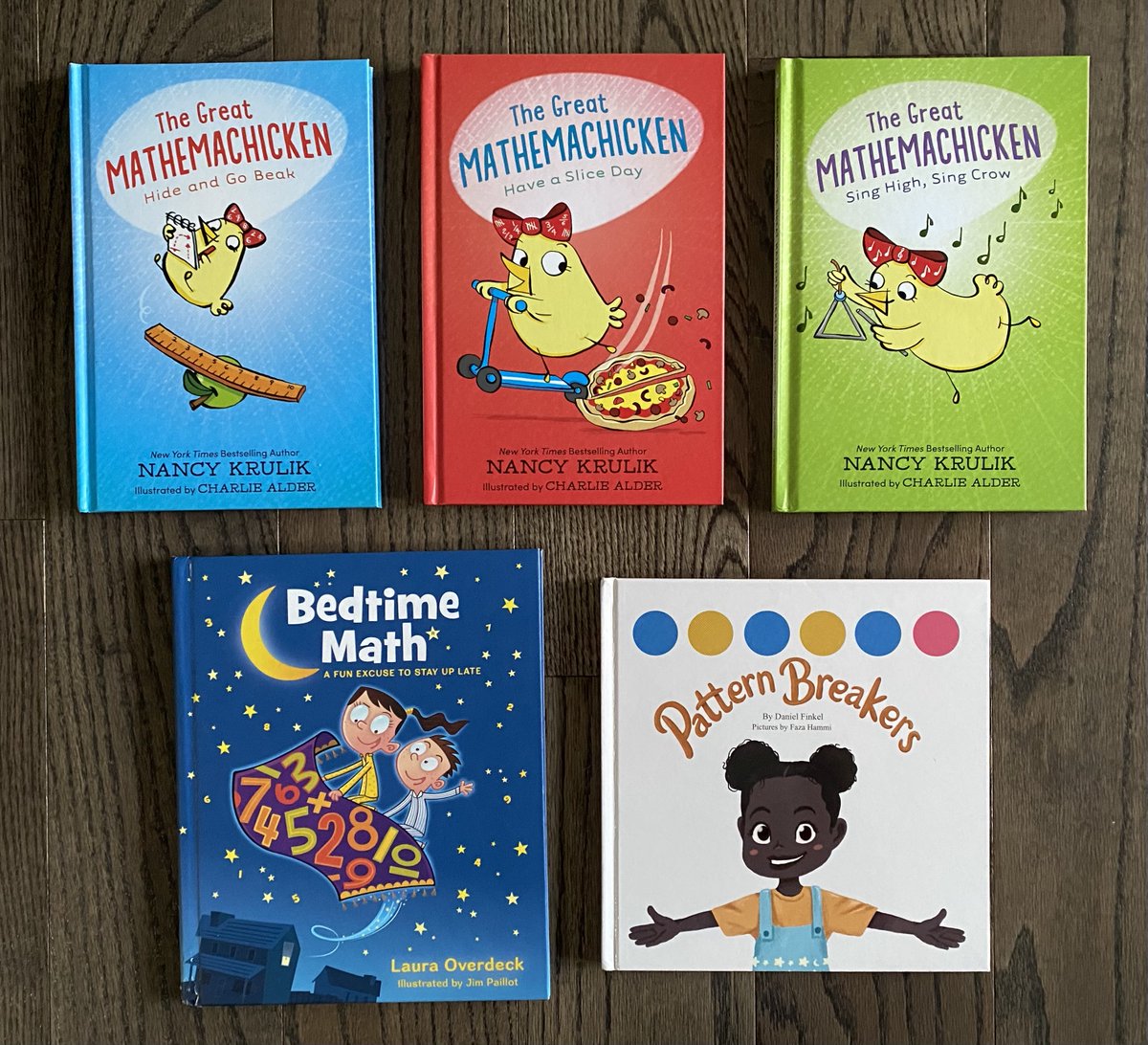 If you are a parent/educator looking for fun #math #stem books for your little ones at home, here are some highly recommended options. Let’s tackle math anxiety/phobia before it happens 🙂📖📚

#MathPlay🧮 #LitMath2024 #MTBoS #ITeachMath #elemmathchat <a href="/mburnsmath/">Marilyn Burns</a> <a href="/Trianglemancsd/">Christopher Danielson</a>