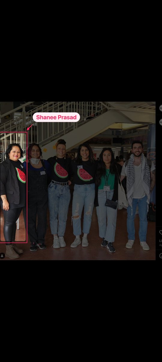 cinematic_archv's tweet image. Shanee Prasad (taught in Burnaby)activist teacher appears to have taken a stance for Palestine-A fictional construct of a state that never existed. For a people that was fabricated by Yassar Arafat, an Egyptian terrorist leader.
#bced