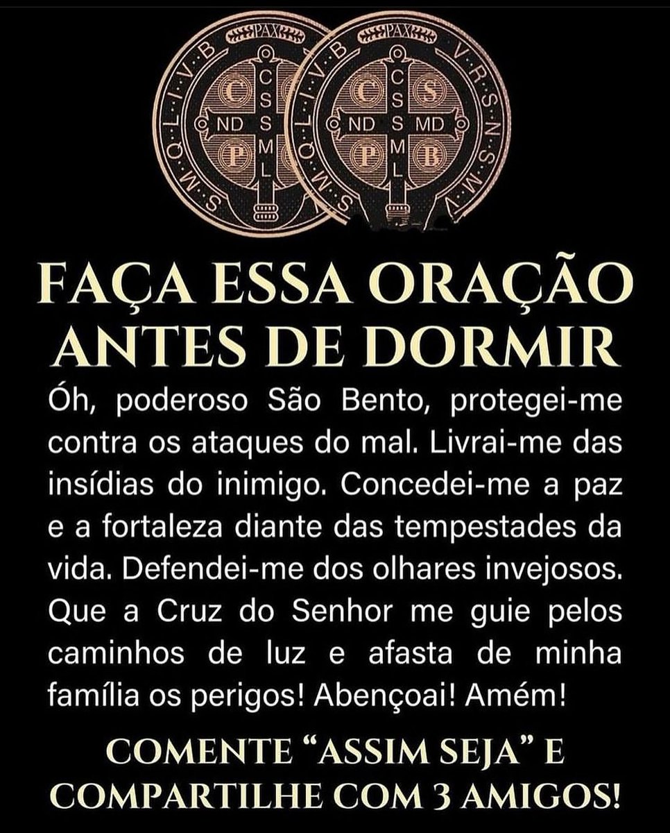 Devotos São Bento.oficial tweet media