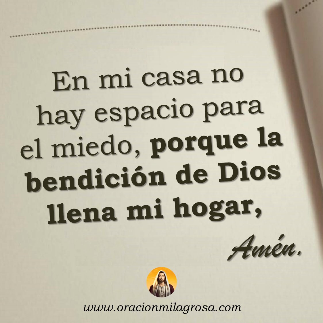 Si tu hogar está en las poderosas manos del Señor, responde: AMEN 🙏