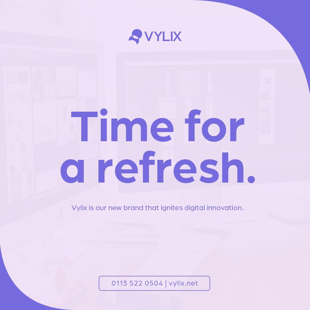 🌟 Time for a Refresh! 🌟

We're excited to introduce Vylix, our brand-new identity that ignites digital innovation! 🚀

Providing services in: Design, VPS Management and Social Media Marketing.

📞 0113 522 0504
📩 hello@vylix.net

(website coming soon)

#Vylix #BrandRefresh