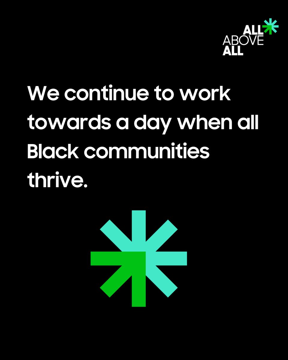 AllAboveAll's tweet photo. Today and every day, we celebrate, honor, and center Black resilience and power. We continue to work towards a day when all Black communities thrive. https://t.co/QynDoknSMU