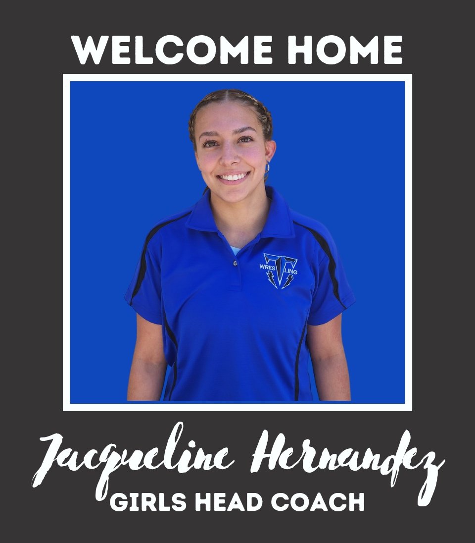 FrontierWrestle's tweet photo. Welcome home, Coach Jackie.
⚫️🔵

#titanstrong #riseofthetitans #wrestlelikeagirl https://t.co/y0knmqwGhC