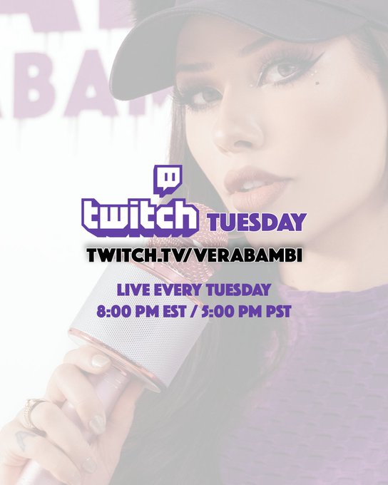 🔴 LIVE STREAMING NOW - www.twitch,tv/verabambi  Which image do you like more, 1 or 2?  I'll be slow releasing<a href="/tag/verasdad"class="tags"><span>#verasdad</span></a>