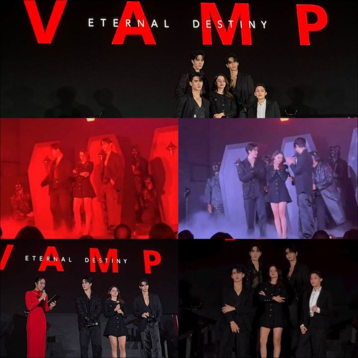 siqueirinhabl's tweet photo. Sem data de estreia!!!

Bem-vindo ao mundo dos Vampiros!!! 

Coletiva de Impressa  - #VamptheSeries.  

Tendo #MikeÂngelo e #Becky como protagonistas e um elenco incrível #JeffSatur, #Luke, #Chanaya e #First. 

De acordo com o trailer Vamp não é bl. 

Equipes Amamos Bls e Adoros https://t.co/f7IbIADlfz