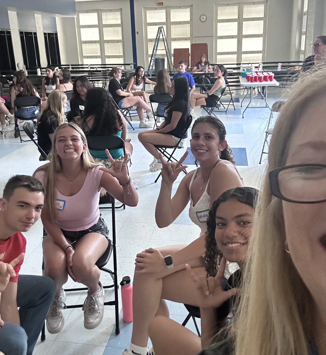 DunellenHS's tweet image. Starting the summer with training for next school years Peer Leaders, Safety Ambassadors, and SUDS members. Thank you to Ms DelRosario and Mrs Albertson for putting it all together.
