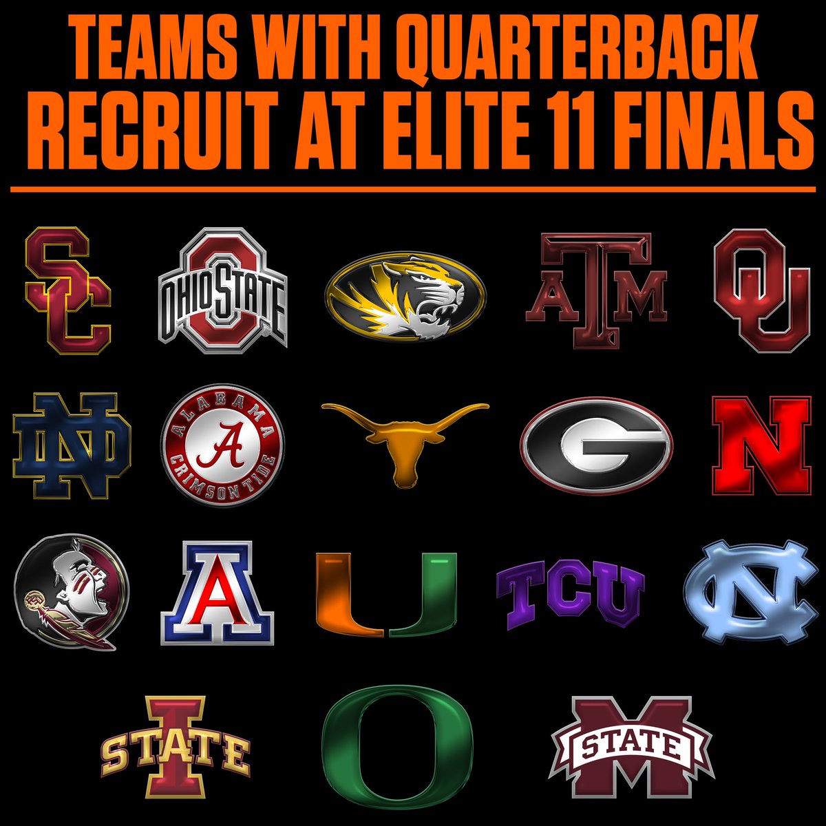 REPOST if your school is being represented at the Elite 11 Finals‼️