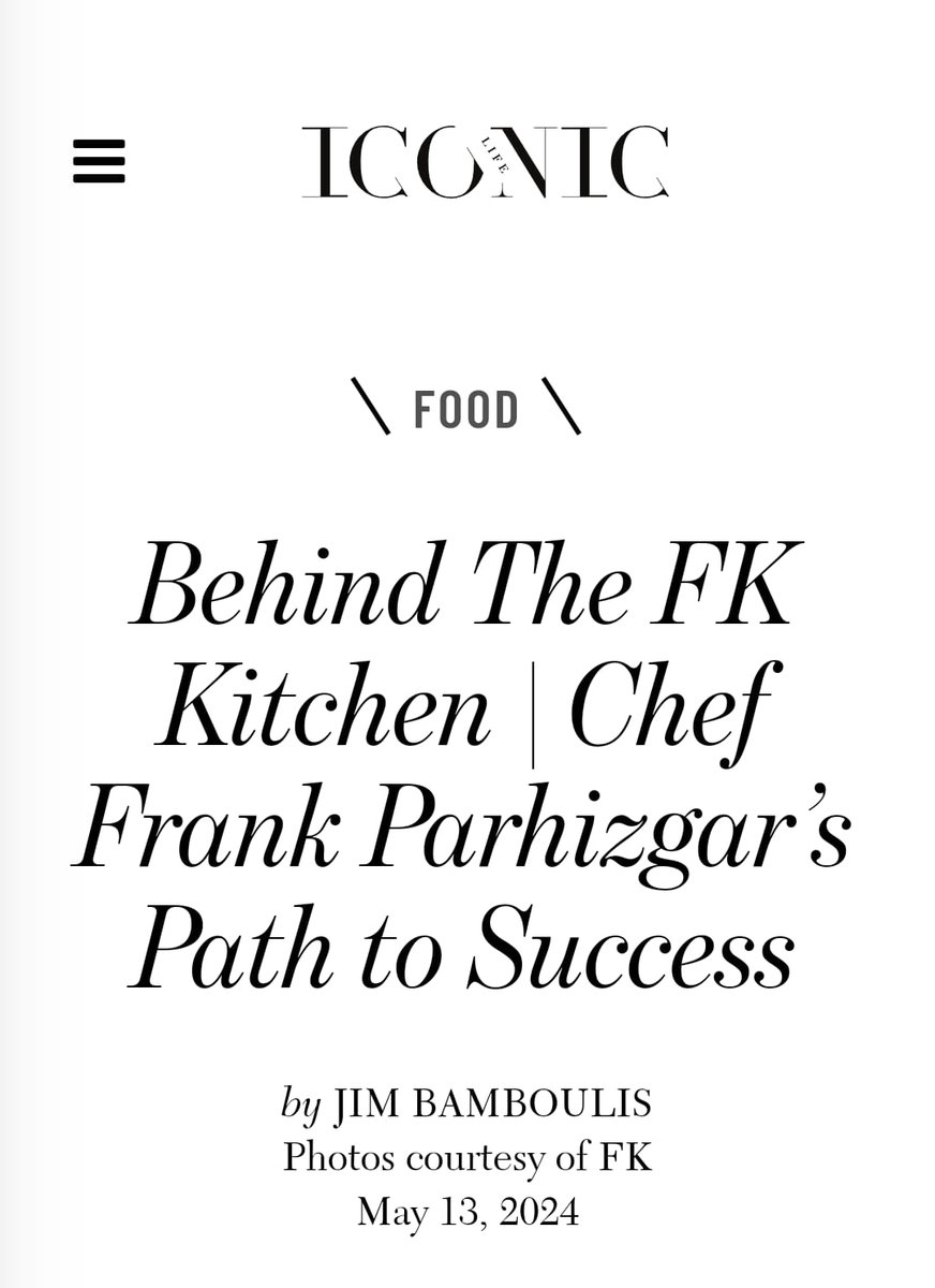 FranksKitchen's tweet image. Delighted &amp;amp; excited  featured in Iconic Life Magazine. A beautifully written article by Jim Bamboulis of Travel Mammal And they featured us! Honoured. 📷📷
See iconiclife.com for the full article. Go to food &amp;amp; scroll down.