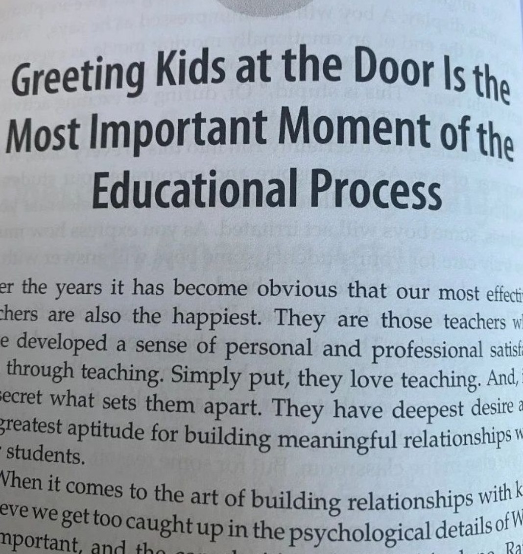 Building relationships starts before they even get into the room! 
amazon.com/dp/0367622211