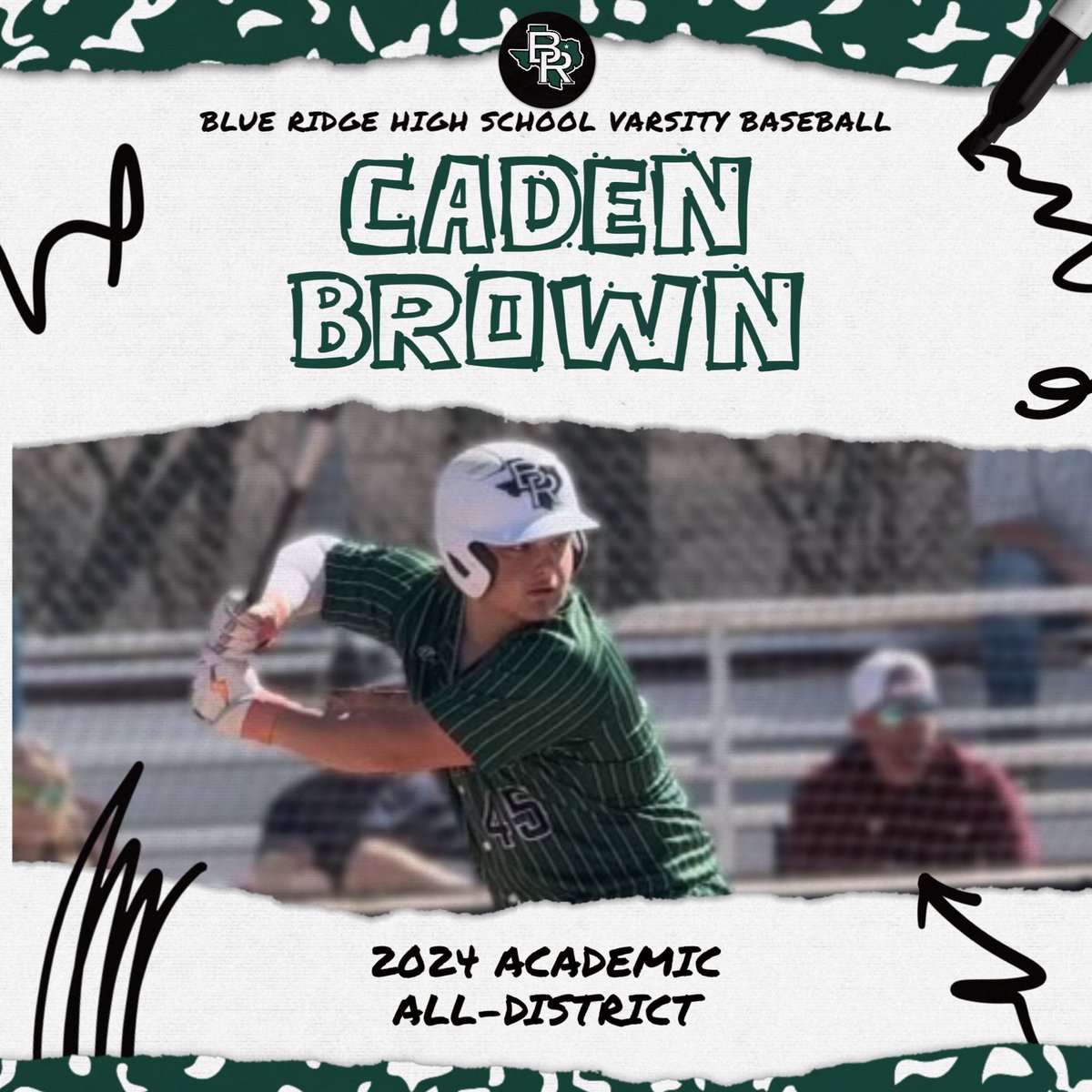 BRBaseball75424's tweet photo. 11-3A Honorable Mentions for your Tigers! ⚾️ @PaytonHendrick5 @LennonTallen @caden69869832 https://t.co/ej43q2kxtQ