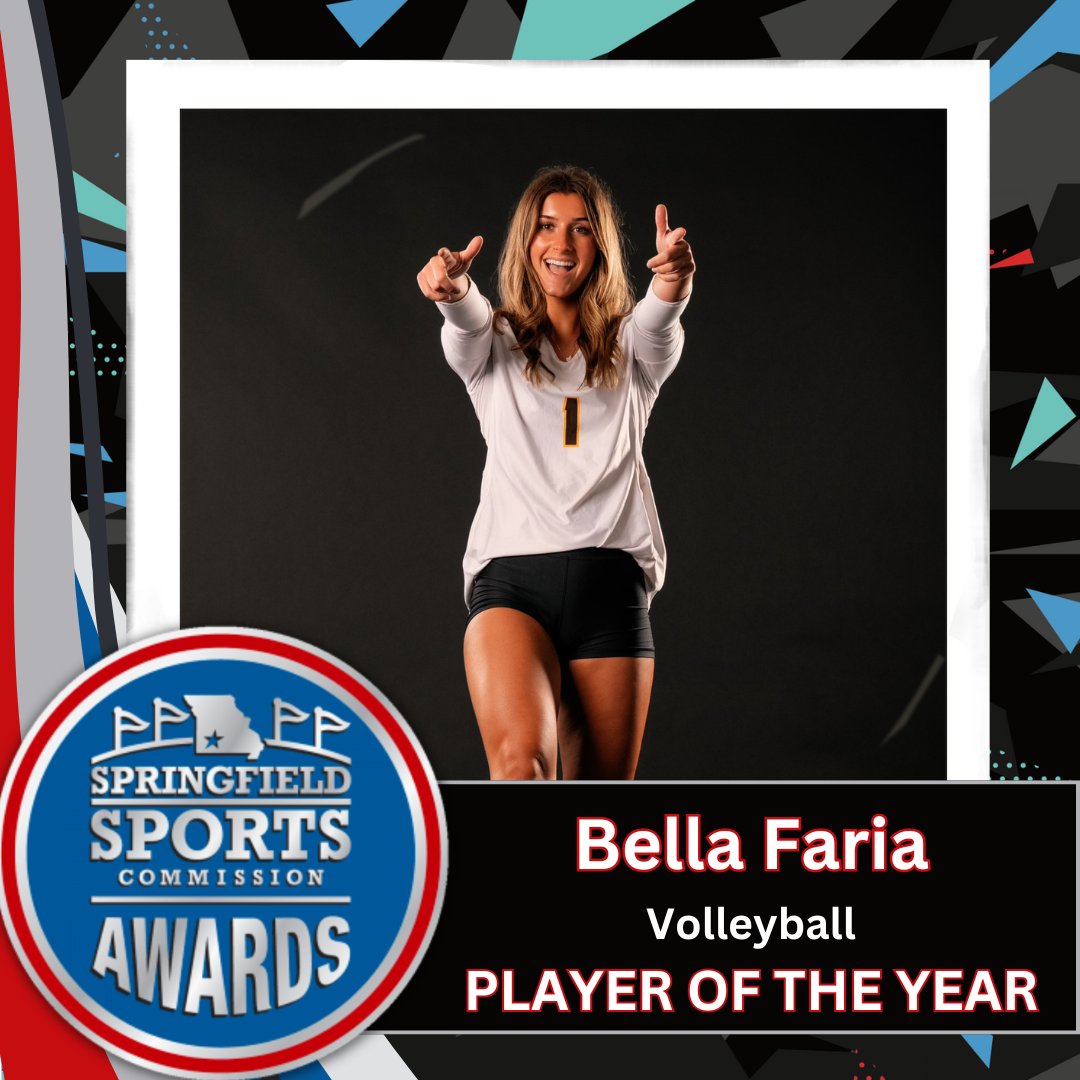 The Volleyball Player of the Year is...
<a href="/Bella_Faria1/">Bella Faria</a> 

<a href="/Volleychiefs/">Kickapoo Volleyball</a> <a href="/KickapooChiefs/">KickapooHighSchool</a>