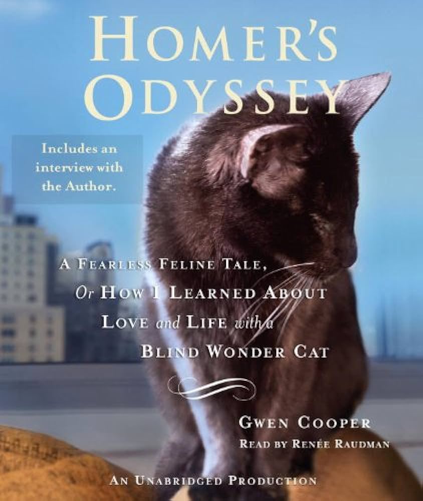 Great book just finished Homer is such an inspiration and loving cat who was blind but lives life to the fullest. #catchatbookclub