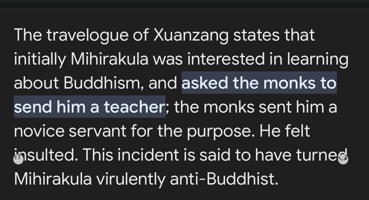 flyingamit's tweet image. Historians fav whipping horse. Blame it on the Huns. When his father was generous donee towards #Buddhist #Monasteries, Mihirakula would need to look for teacher?  Kuwayama Kyoto University., Chinese propaganda to justify declining Buddhist following. Hypothesis finds no support