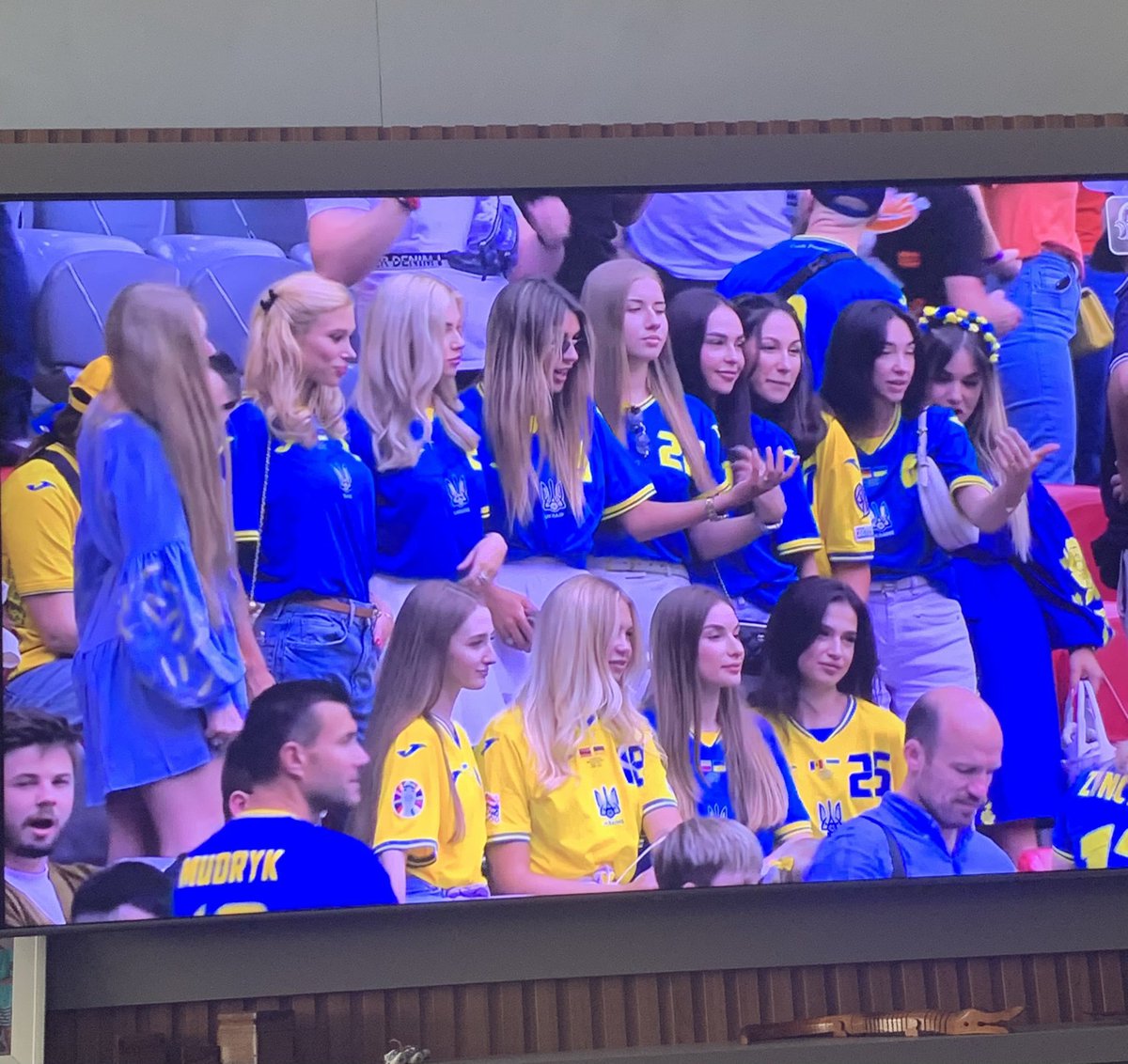 a torcida da ucrania na euro kkkkkkkkkk que porra é essa maluco