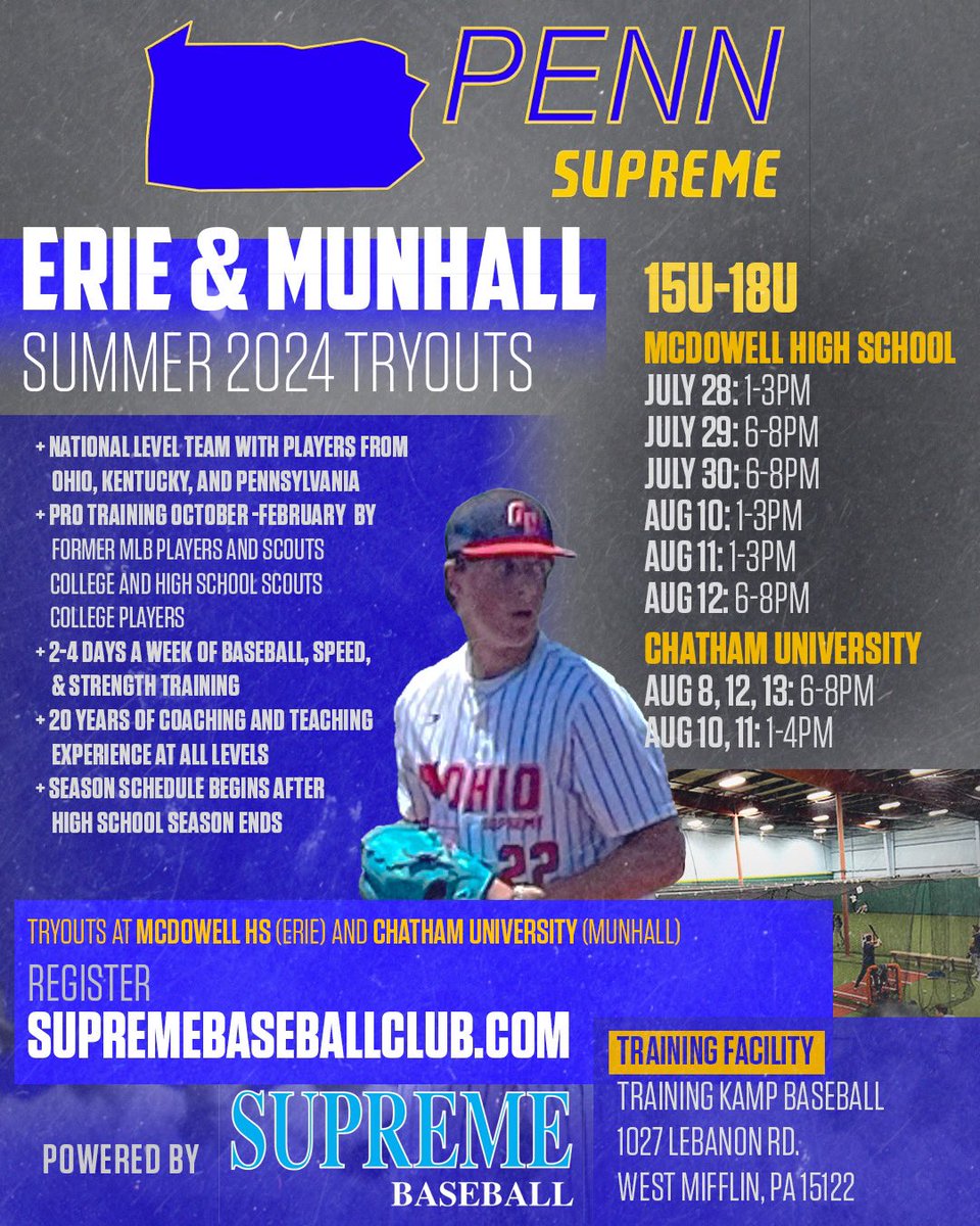 Supreme Baseball National tweet media