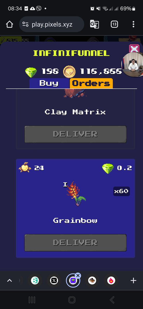 ImSoFranciss's tweet photo. @pixels_online @whatslukedoing @heidichristne Whats with 0.2 pixel reward haha 🤔 https://t.co/zOuJgHcxoc
