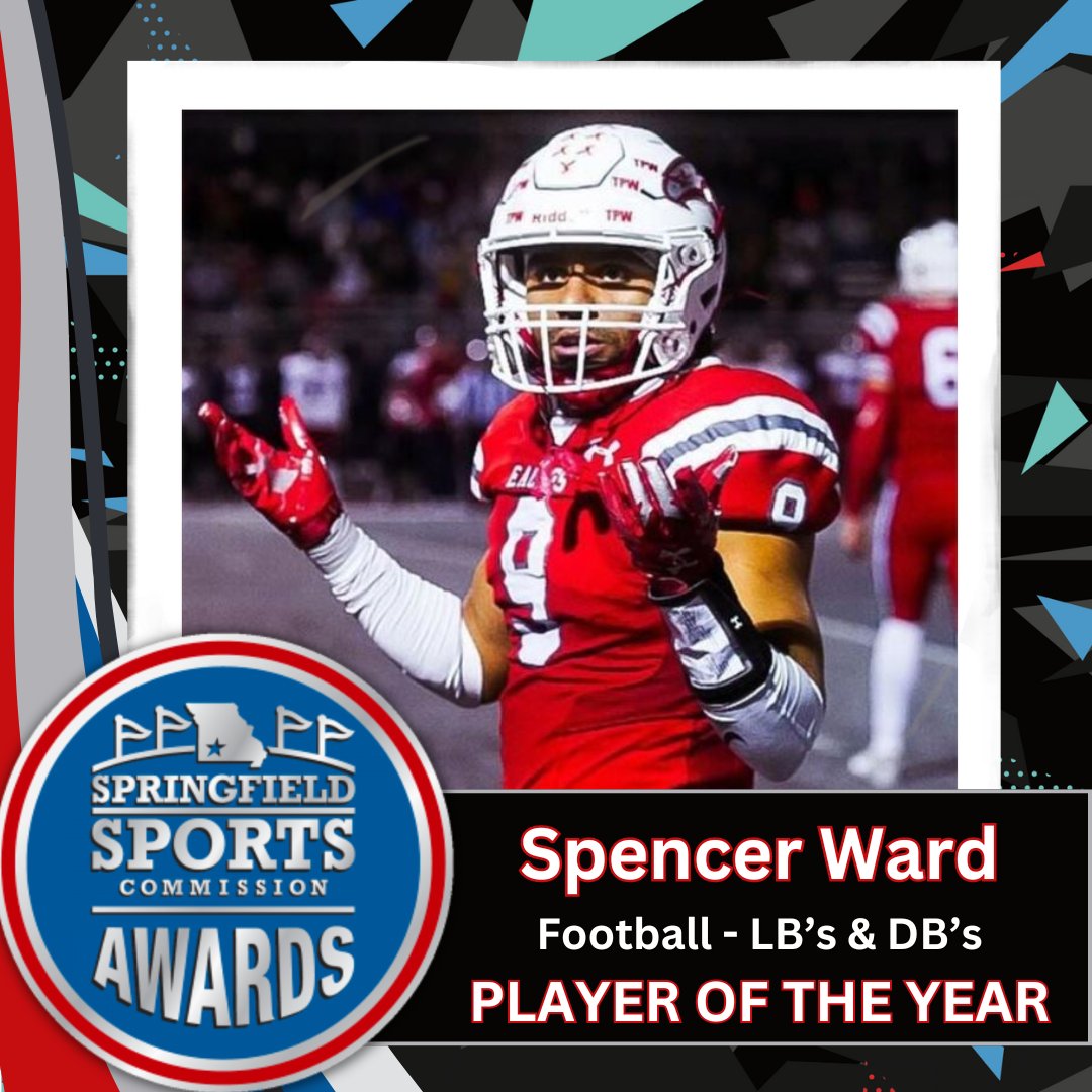 Football Linebackers and Defensive Backs Player of the Year is awarded to...
<a href="/SpencerWard9105/">Spencer Ward</a> 

<a href="/NixaFootball/">nixafootball</a> <a href="/nixaathletics/">Nixa Athletics</a> <a href="/NixaHighSchool/">Nixa High School</a>
