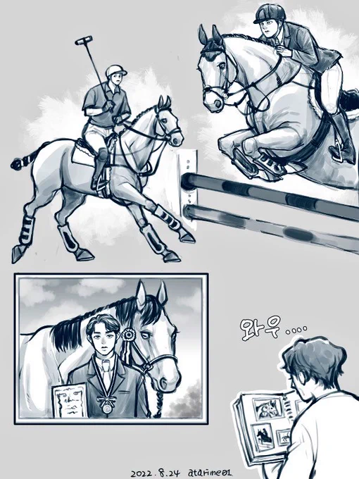 jwには🇬🇧時代に是非とも馬術を嗜んでて欲しいです…(再掲) 