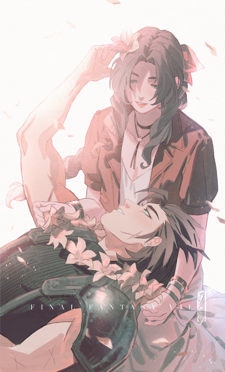 エアリス・ゲインズブール ,ザックス・フェア 「#ff7 」|Chelsea 🌹の